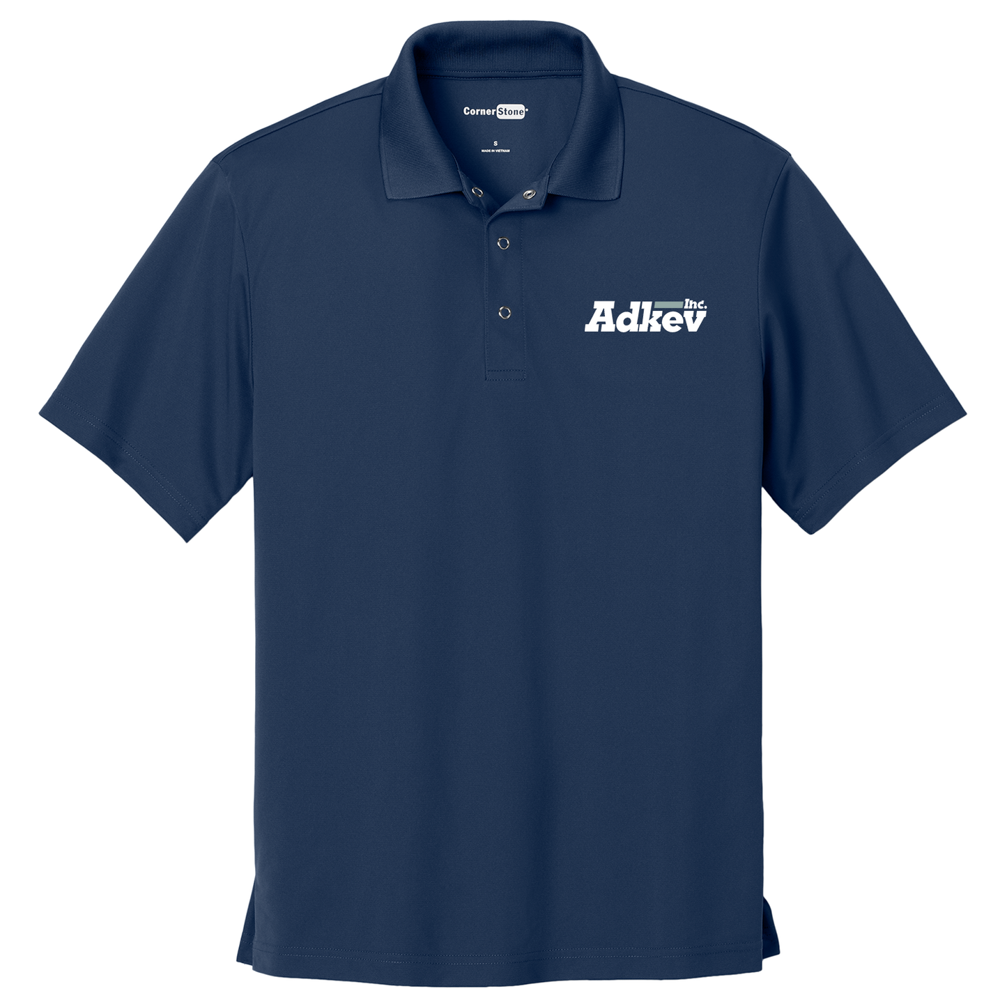 Adkev Employee CS421 CornerStone Micropique Gripper Polo