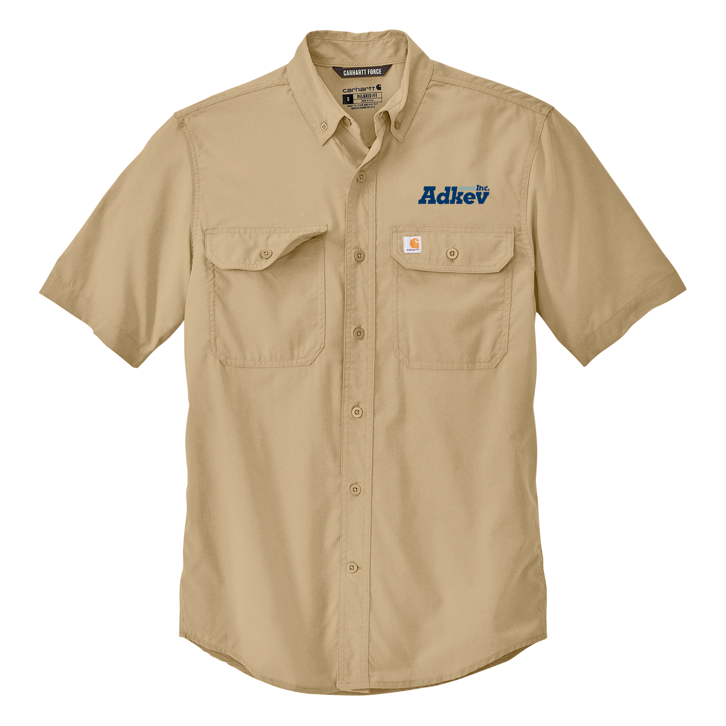 Adkev CT105292 Carhartt Solid Short Sleeve Shirt