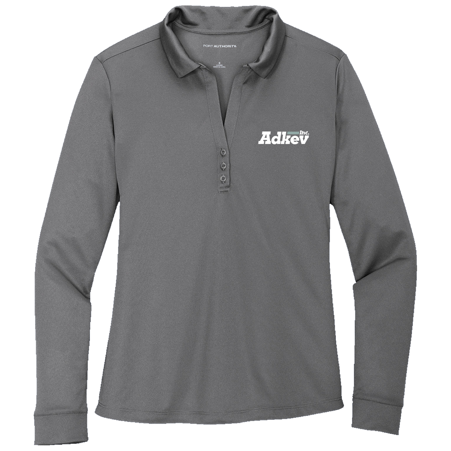 Adkev Employee L540LS Port Authority Women's Long Sleeve Polo
