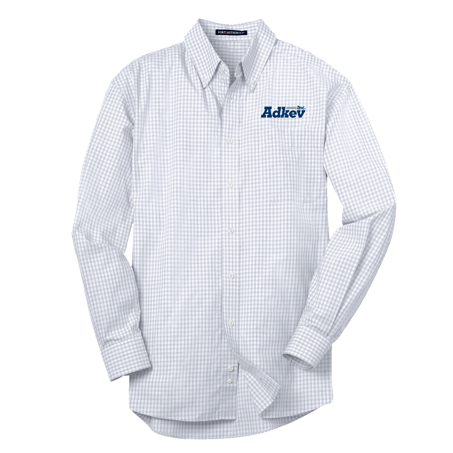 Adkev S639 Port Authority Plaid Pattern Easy Care Shirt