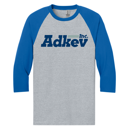 Adkev 5700 Gildan 3/4 Sleeve Raglan Tee