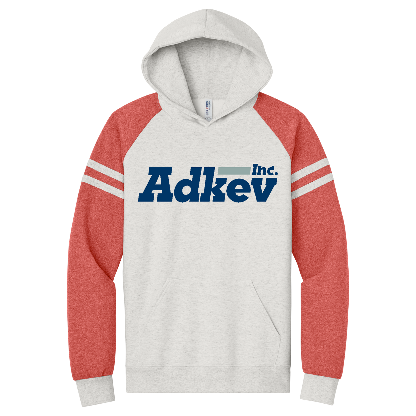 Adkev Employee 97C Jerzees Varsity Colorblock Hooded Sweatshirt