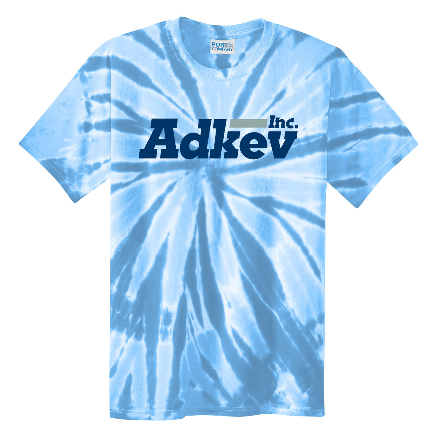 Adkev PC147 Port and Co Tie-Dye Short Sleeve Tee