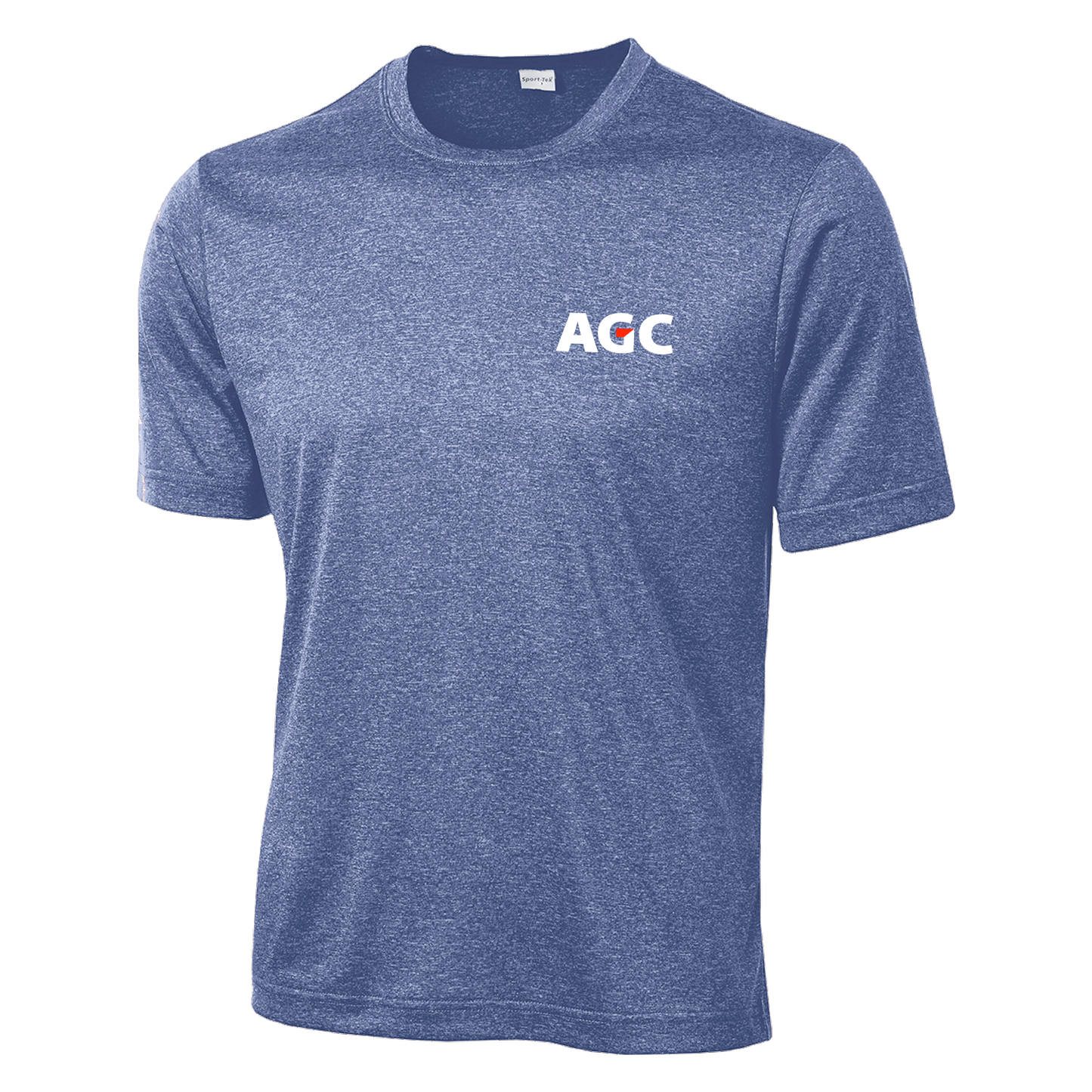 AGC TST360 Tall Dry Fit Heathered Short Sleeve Tee