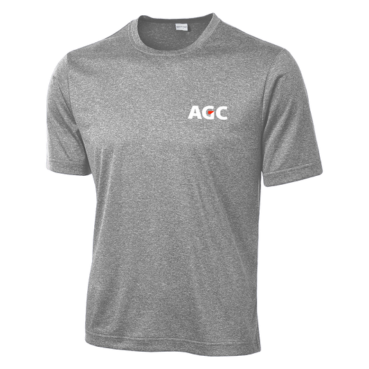 AGC TST360 Tall Dry Fit Heathered Short Sleeve Tee