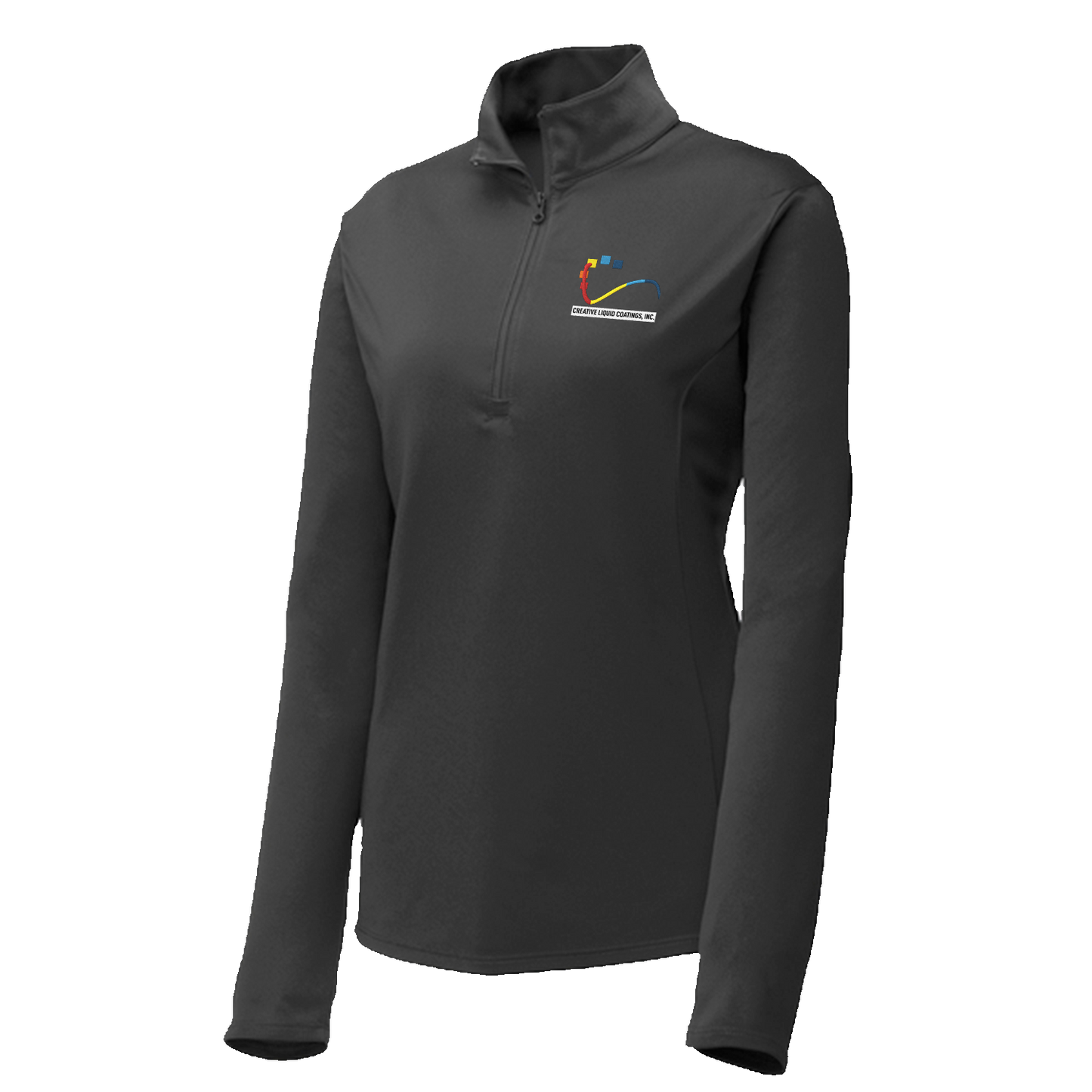 CLC LST357 Sportek Ladies 1/4 zip pullover