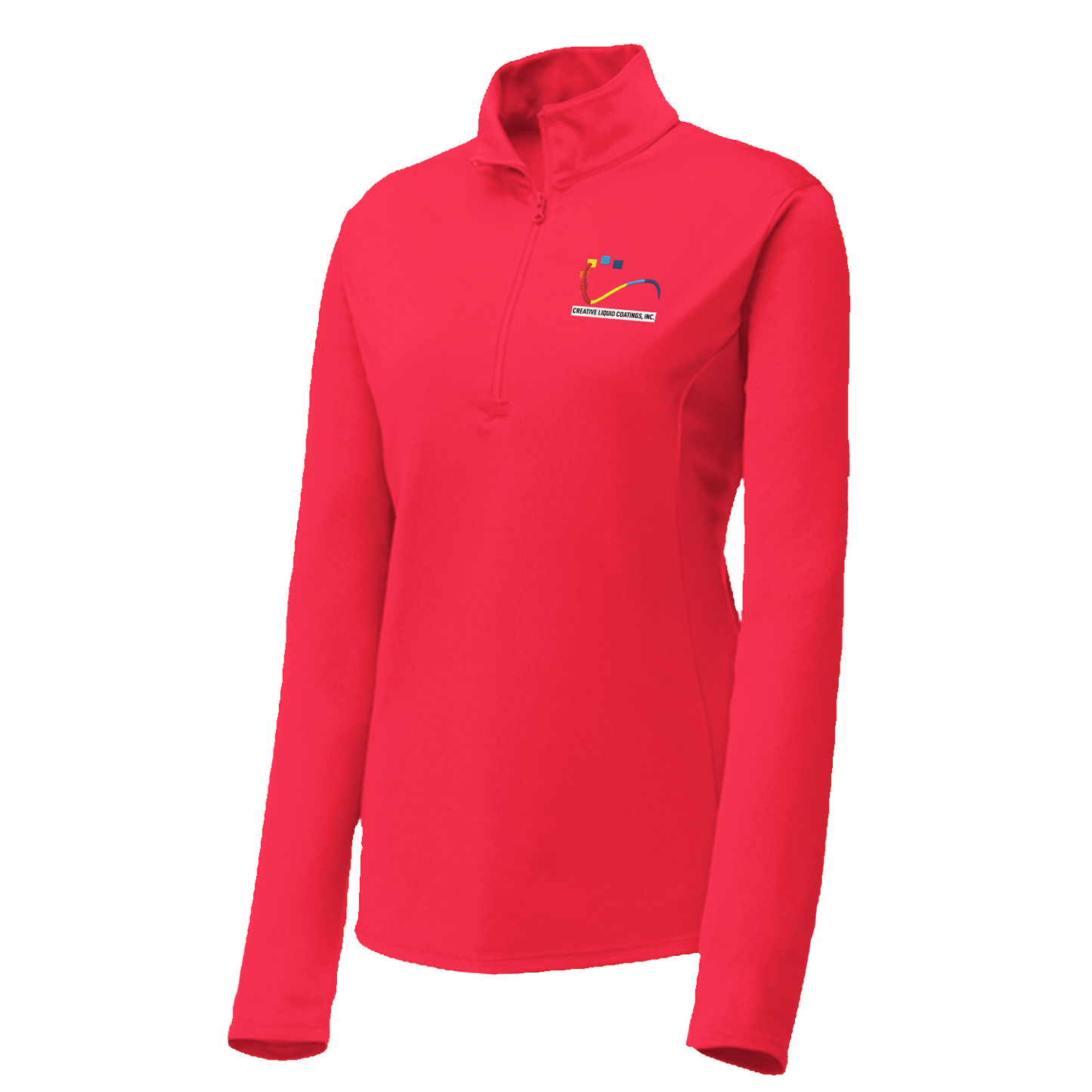 CLC LST357 Sportek Ladies 1/4 zip pullover