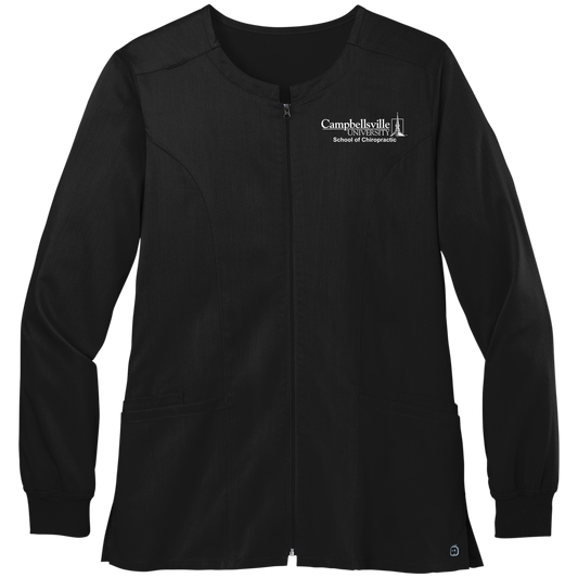 Campbellsville University Chiro EMB WW4088 Wonder Wink Ladies Scrub Jacket