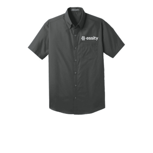 Essity W101 Port Authority Short Sleeve Poplin Oxford