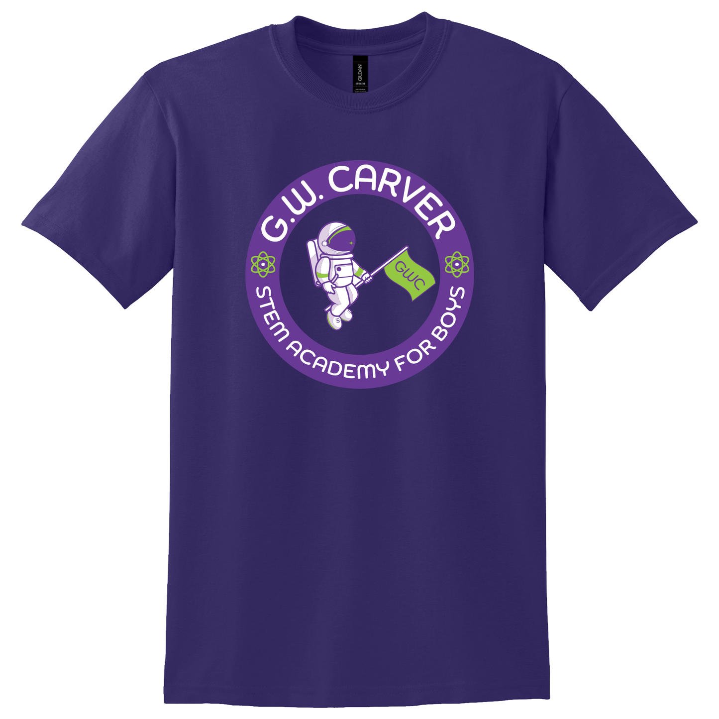 GWC STEM Academy Screen Printed G8000B Youth Tee