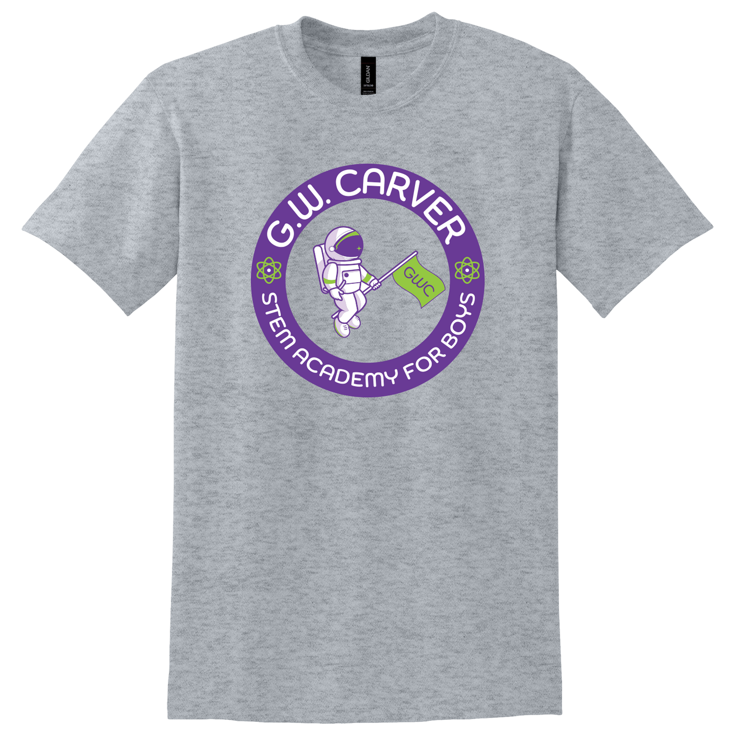 GWC STEM Academy Screen Printed G8000B Youth Tee