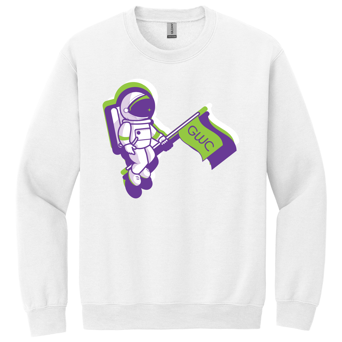 GWC STEM Academy Screen Printed 18000B Youth Crewneck Sweatshirt - NEW LOGO