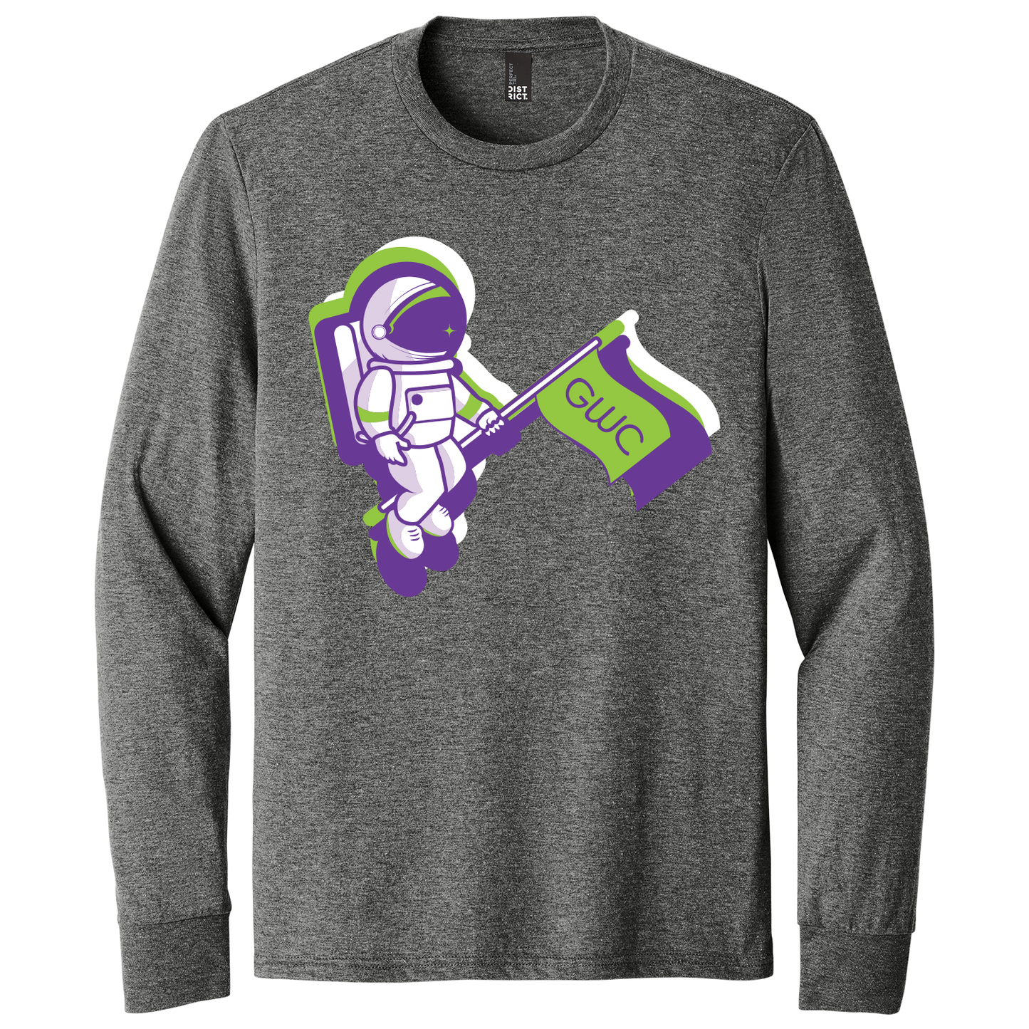 GWC STEM Academy Screen Printed DT132Y Youth LS Tee - NEW LOGO