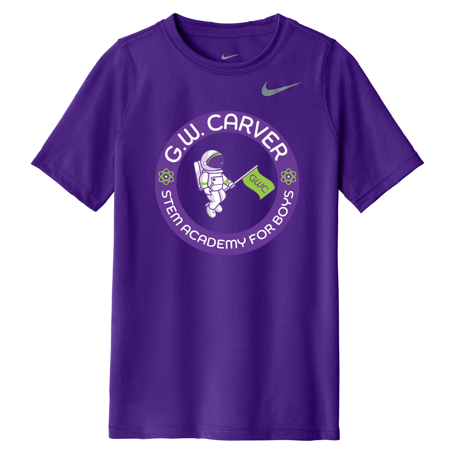 GWC STEM Academy Screen Printed DV7317 Youth Nike Team rLegend Tee