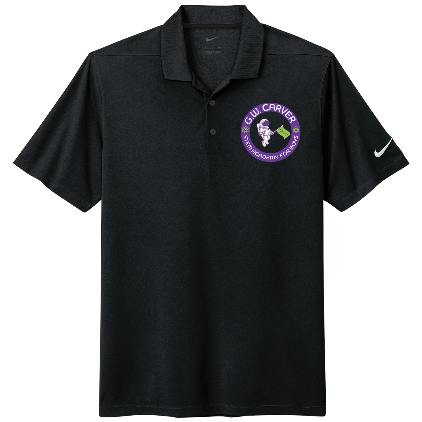 GWC STEM Academy Embroidered NKDC1963 Adult Men's Nike S/S Polo
