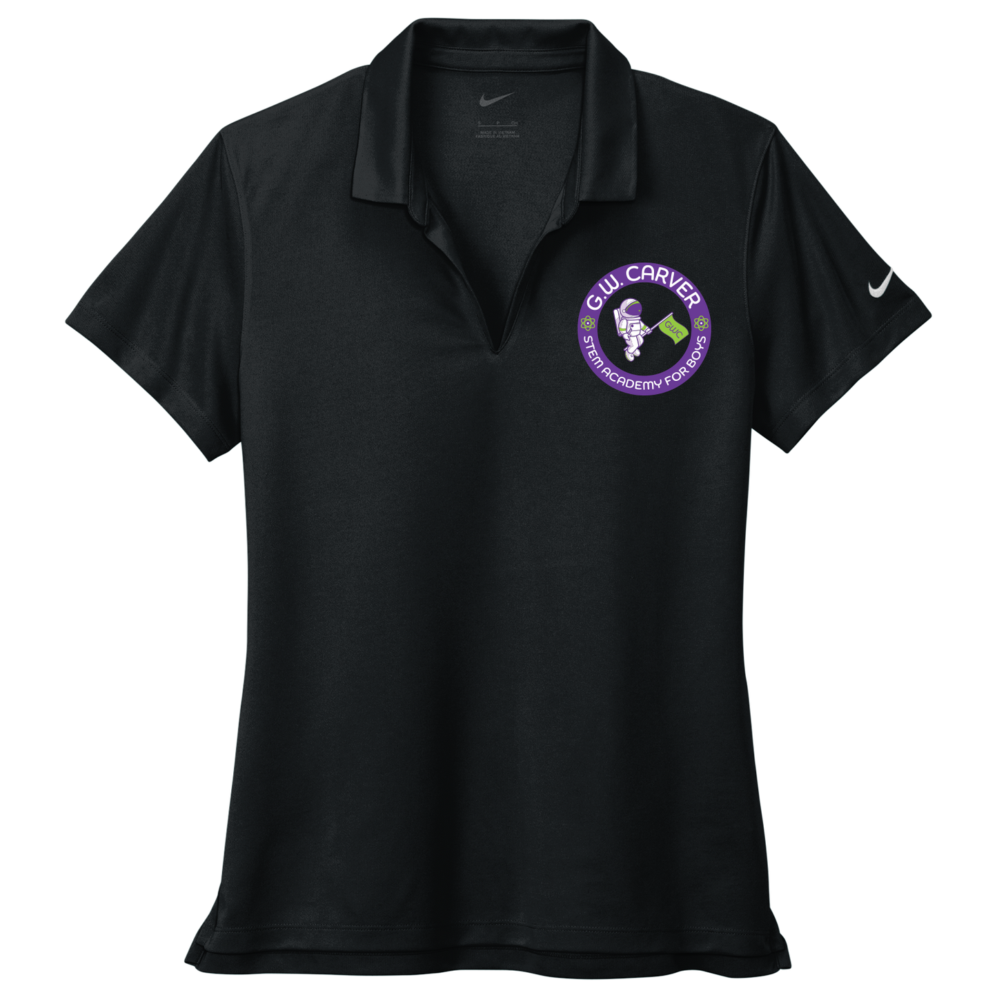 GWC STEM Academy Embroidered NKDC1991 Adult Ladies Nike S/S Polo