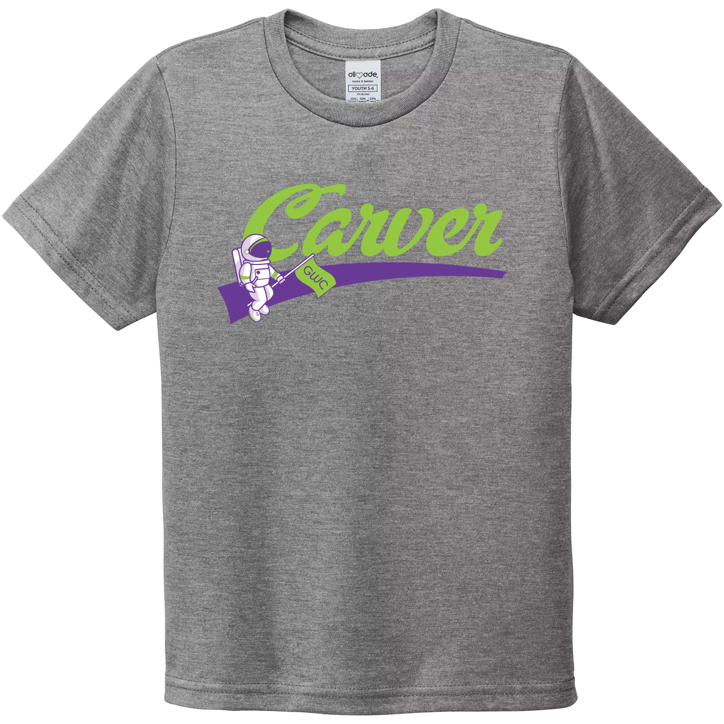 GWC STEM Academy Screen Printed AL207 Youth SS Tee - NEW LOGO