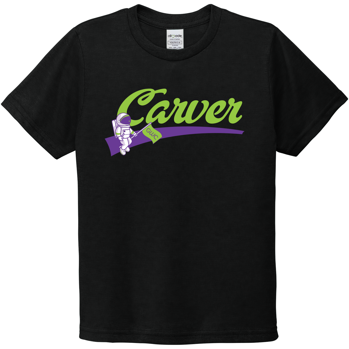 GWC STEM Academy Screen Printed AL207 Youth SS Tee - NEW LOGO