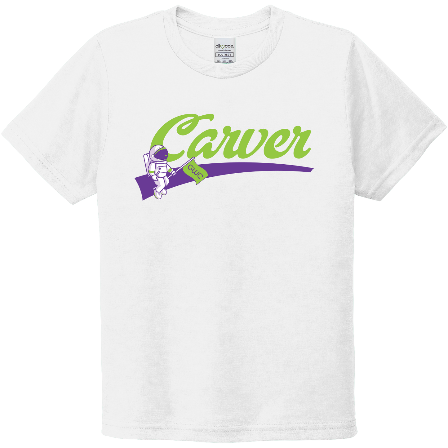 GWC STEM Academy Screen Printed AL207 Youth SS Tee - NEW LOGO