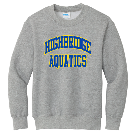 HBAQ PC90Y Port & Co Youth Crewneck Sweatshirt