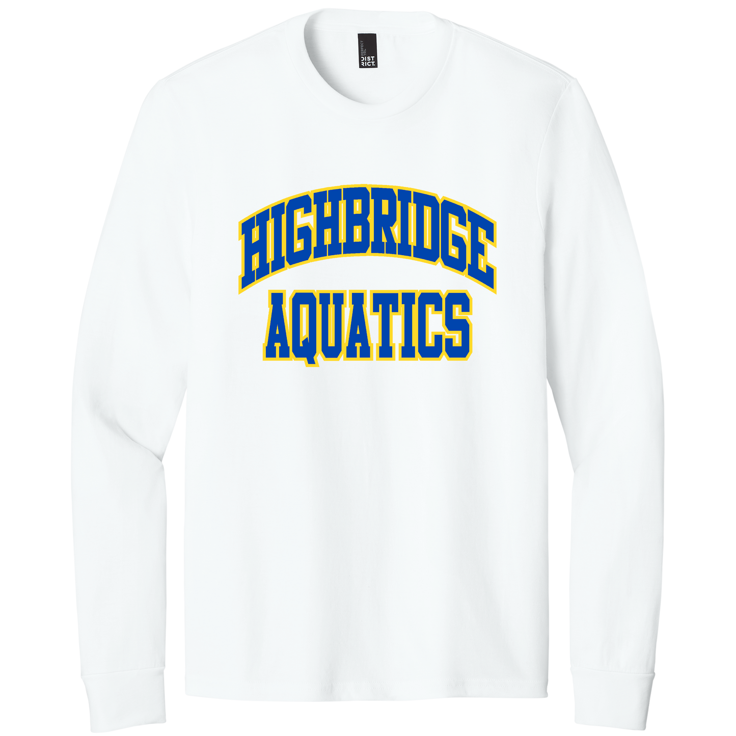 Highbridge Aquatics Screen Printed DM132 LS Tee