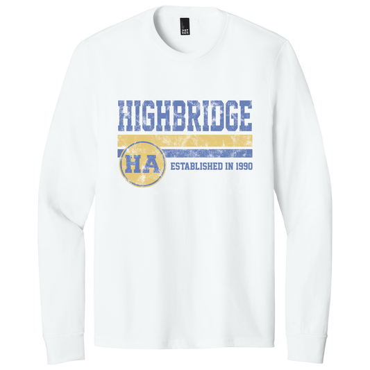 Highbridge Aquatics Screen Printed DM132 LS Tee