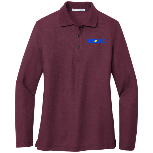 Inoac L500LS Port Authority Ladies Long sleeve polo