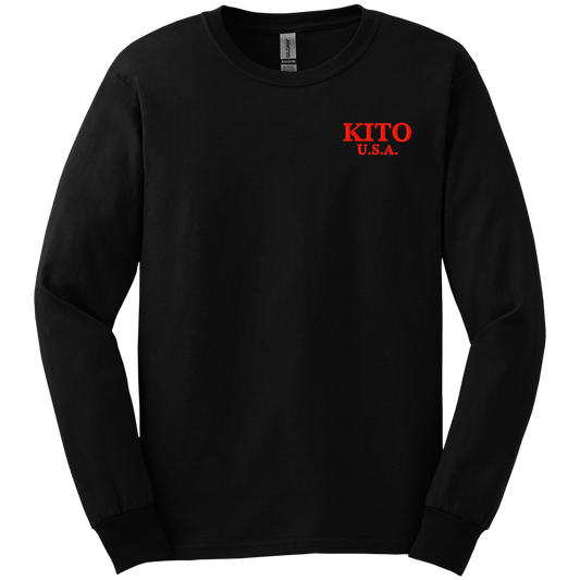 Kito U.S.A. G2400 Gildan Long Sleeve Tee