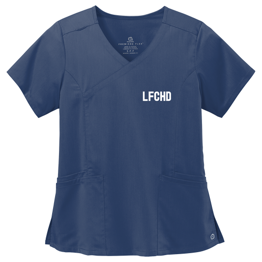 LFCHD WW4268 Ladies Scrub Top