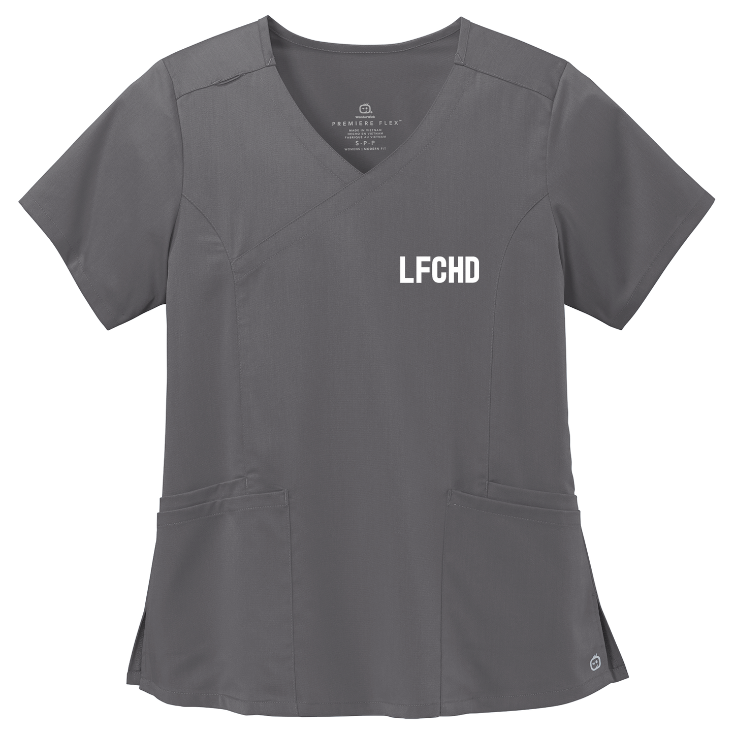 LFCHD WW4268 Ladies Scrub Top