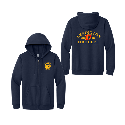 LFD17 18600 Gildan Full Zip Hoodie