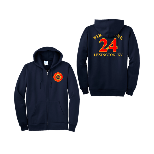 LFD24 PC90ZHT Tall Full Zip Hoodie