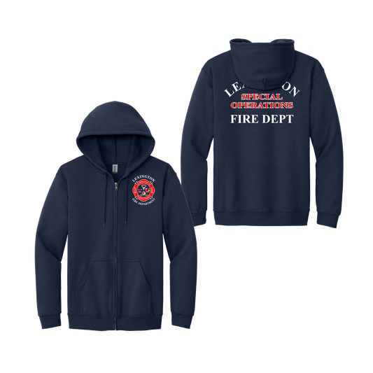 LFDSO 18600B Youth Gildan Full Zip Hoodie