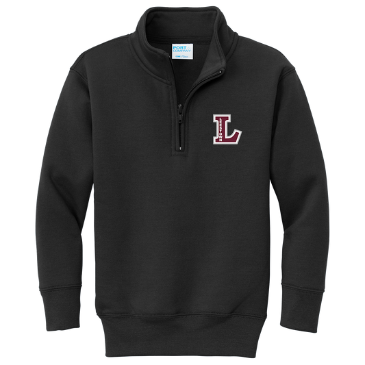 LMS PTSA PC78YQ Youth 1/4 Zip Pullover