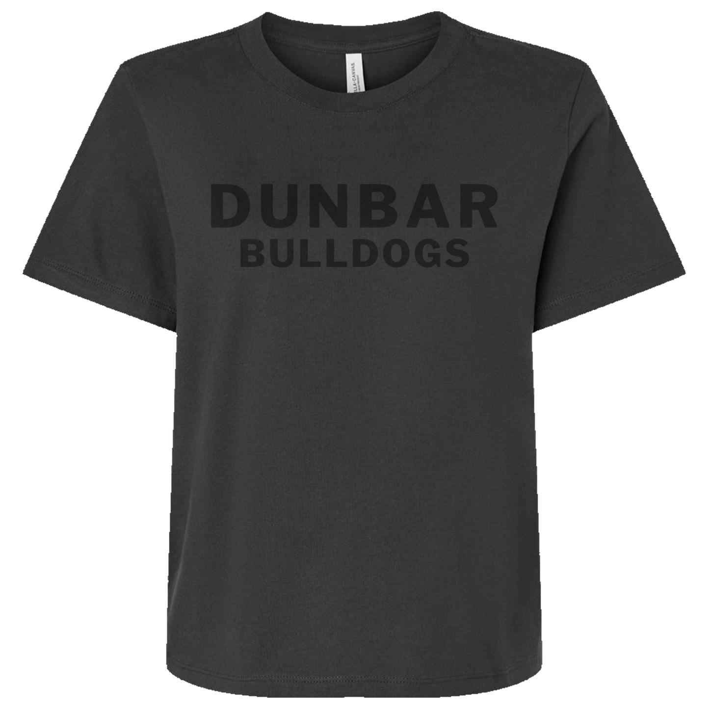 PLD Swim 6110 Ladies Crop Tee - Blackout Logo