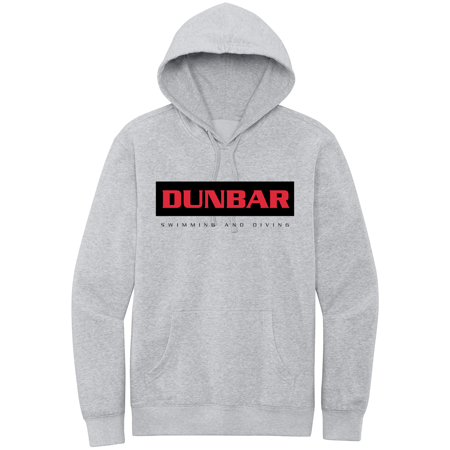 PLD Swim DT6100 Fleece Hoodie - Dunbar Rectangle Logo