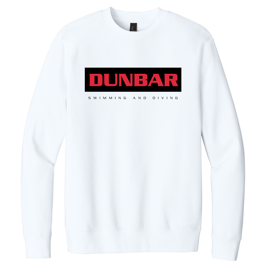 PLD Swim DT6104 Fleece Crewneck Sweatshirt - Dunbar Rectangle Logo