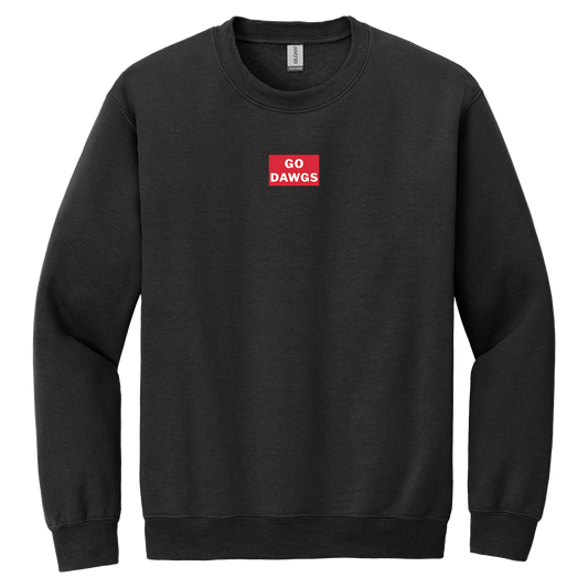 PLD Swim 18000 Crewneck Sweatshirt - Go Dawgs Patch