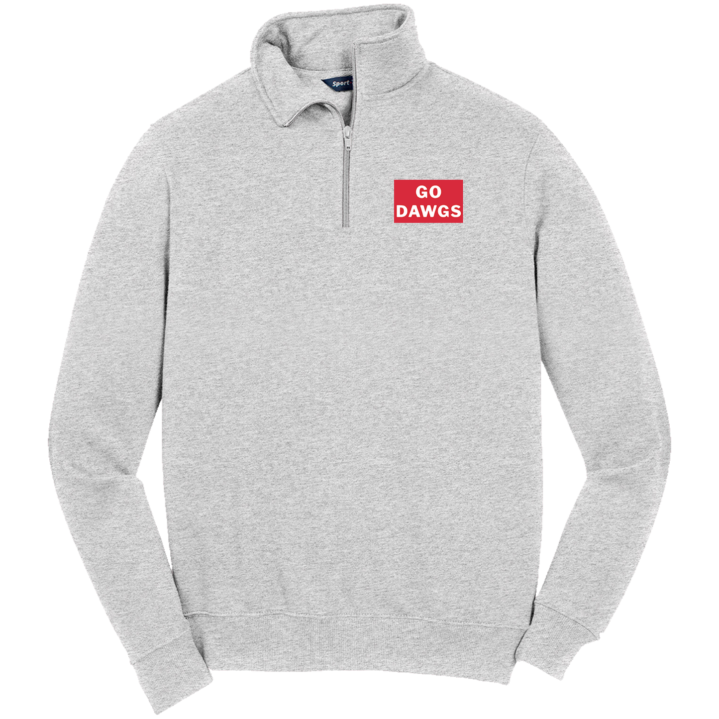 PLD Swim ST253 Sport-Tek 1/4 Zip - Go Dawgs Patch