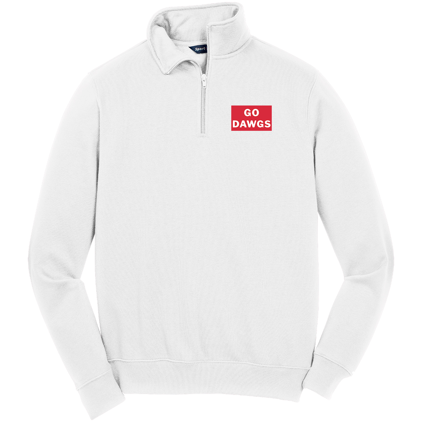 PLD Swim ST253 Sport-Tek 1/4 Zip - Go Dawgs Patch