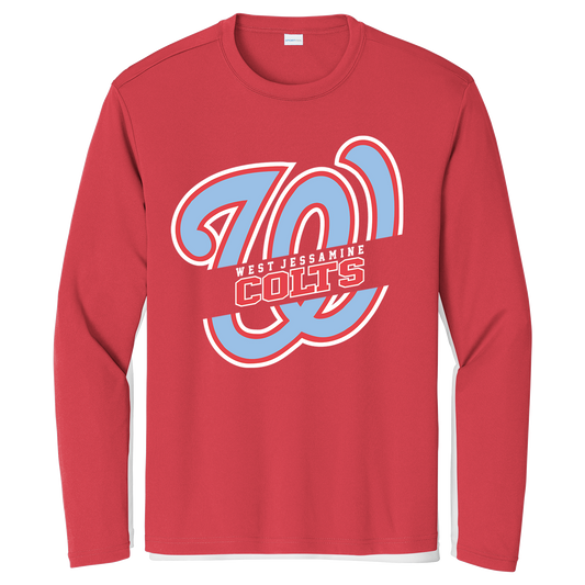 RDES & WJMS ST350LS Adult Long Sleeve Dry-Fit Tee