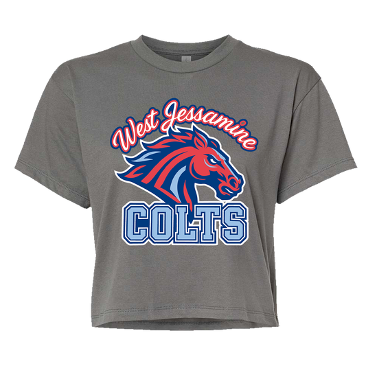 RDES & WJMS 1580 Ladies Crop Tee