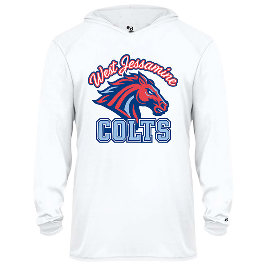 RDES & WJMS 2105 Youth Long Sleeve Hooded Tee