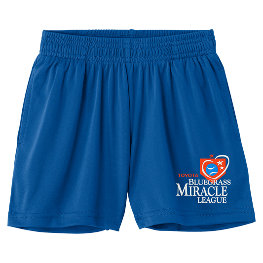 TBML YST349P Sport Tek YOUTH Posicharge Competitor 5" Pocketed Shorts