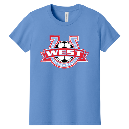 WJHS Soccer BC3001Y Youth Short Sleeve Tee