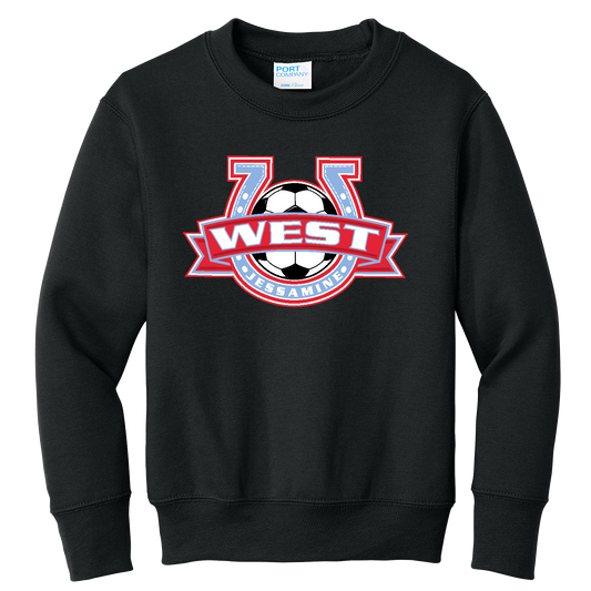 WJHS Soccer PC78Y Youth Crewneck Sweatshirt
