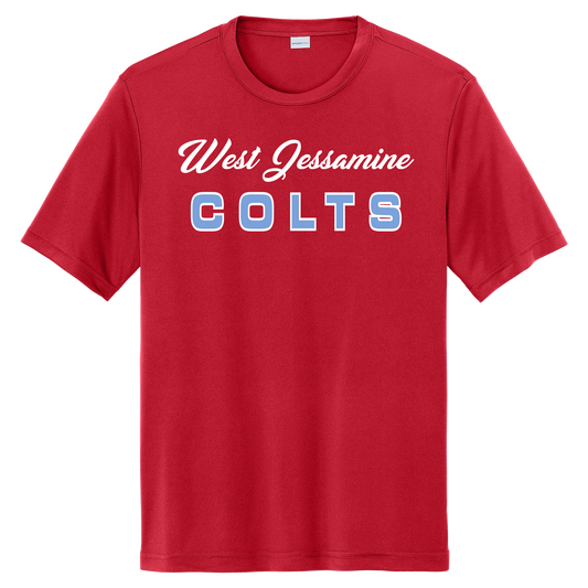 West Jessamine MS PTO Screen Printed ST350 S/S "Dri-Fit" Tee