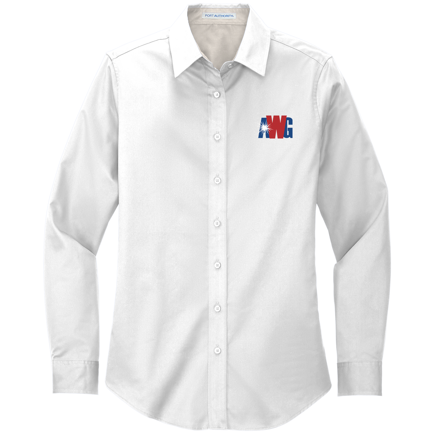 AWG L608 Port Authority Ladies long sleeve easy care shirt