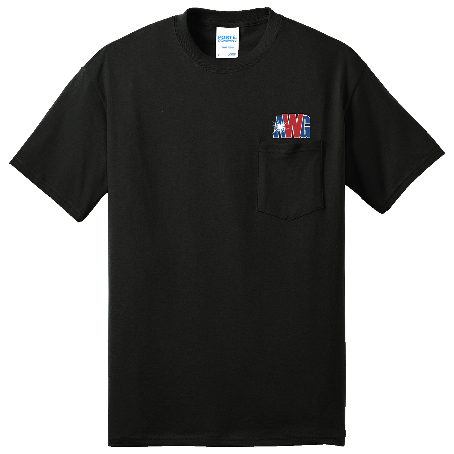 AWG PC55PT Tall Pocket Tee