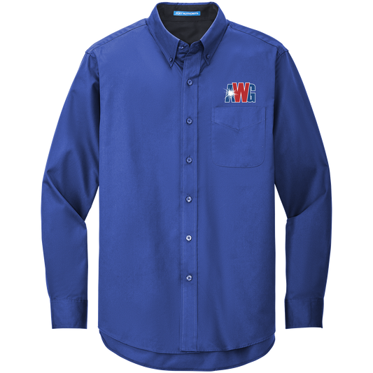 AWG S608 Port Authority long sleeve easy care shirt